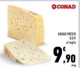 Conad Conad asiago fresco d.o.p. offerta