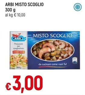 Famila Arbi misto scoglio offerta