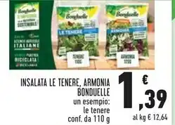 Conad City Bonduelle insalata le tenere offerta