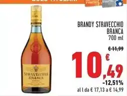 Conad Branca brandy stravecchio offerta