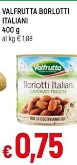 Famila Valfrutta borlotti italiani offerta