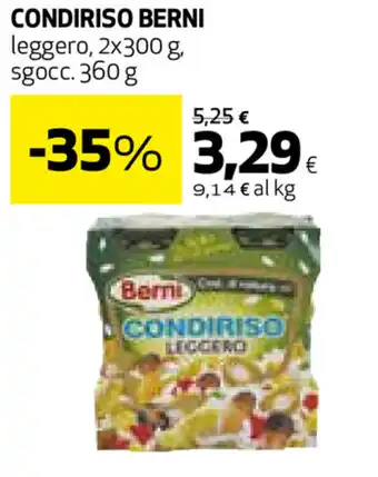 Coop Berni Condiriso 2x300g/360g offerta
