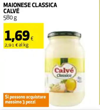 Coop Calvé Maionese Classica 580g offerta