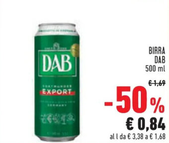 Conad BIRRA DAB 500 ml offerta