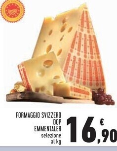 Conad City Emmentaler formaggio svizzero dop offerta