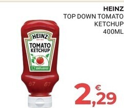 Eté Heinz top down tomato ketchup offerta