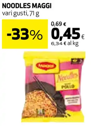 Coop Maggi Noodles 71g offerta