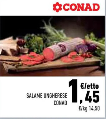 Conad SALAME UNGHERESE CONAD offerta