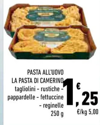 Conad PASTA ALL'UOVO LA PASTA DI CAMERINO 250 g offerta