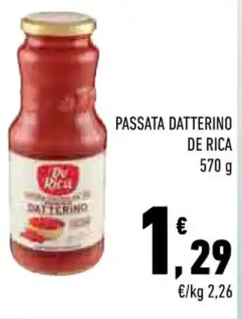 Conad PASSATA DATTERINO DE RICA 570 g offerta