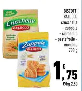 Conad BISCOTTI BALOCCO 700 g offerta