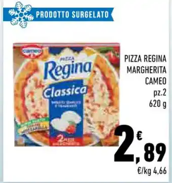 Conad PIZZA REGINA MARGHERITA CAMEO pz.2 620 g offerta