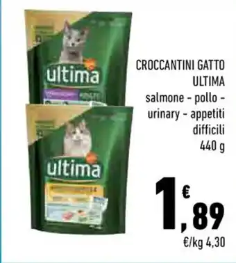 Conad CROCCANTINI GATTO ULTIMA 440 g offerta