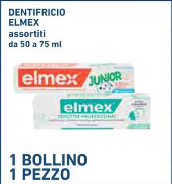 Conad DENTIFRICIO ELMEX assortiti da 50 a 75 ml offerta