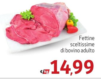 Spak Supermercati Fettine sceltissime di bovino adulto offerta