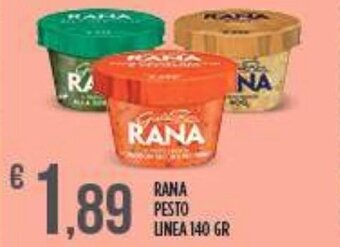 Supermercato Pollio RANA PESTO LINEA 140 GR offerta