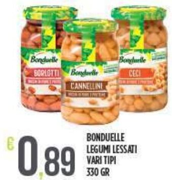 Supermercato Pollio BONDUELLE LEGUMI LESSATI VARI TIPI 330 GR offerta