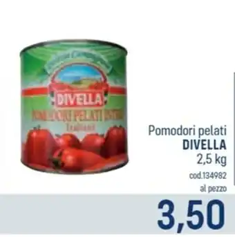 Talento Professional Store Pomodori pelati DIVELLA 2,5 kg offerta