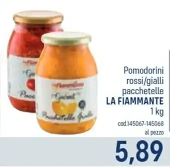 Pomodorini rossi/gialli pacchetelle LA FIAMMANTE 1 kg
