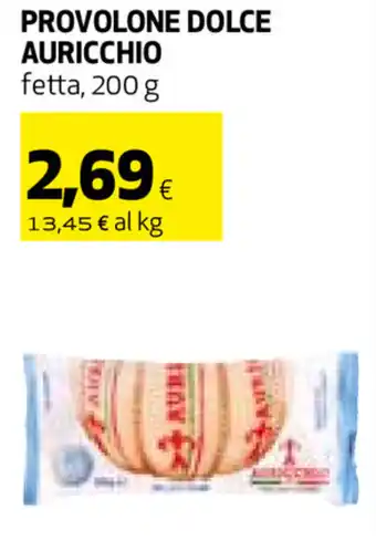 Coop Auricchio Provolone Dolce 200g offerta