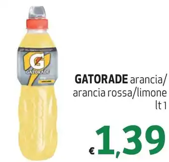 GATORADE arancia/ arancia rossa/limone lt 1