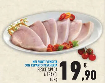 Conad PESCE SPADA A TRANCI offerta