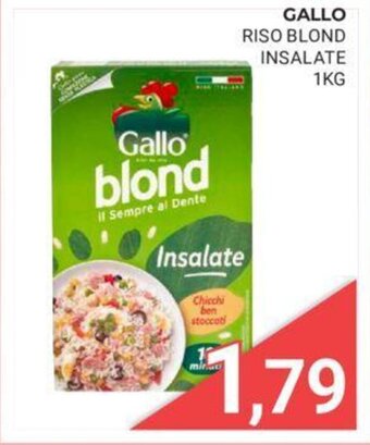 Eté GALLO RISO BLOND INSALATE 1KG offerta