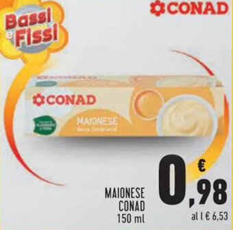 Conad MAIONESE CONAD 150 ml offerta
