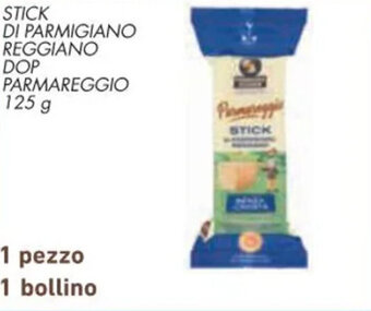 Conad STICK DI PARMIGIANO REGGIANO DOP PARMAREGGIO 125 G offerta