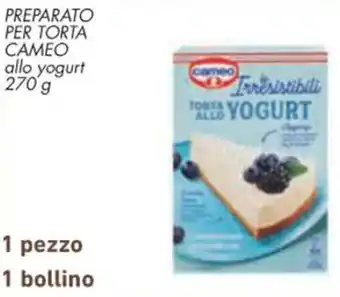 Conad PREPARATO PER TORTA CAMEO allo yogurt 270 g offerta
