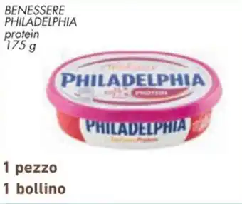 Conad BENESSERE PHILADELPHIA protein 175 g offerta