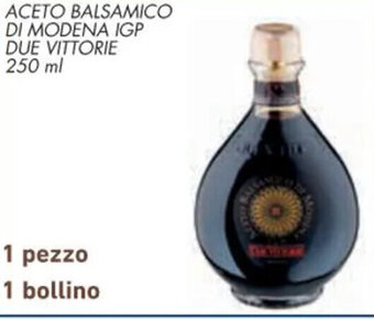 Conad ACETO BALSAMICO DI MODENA IGP DUE VITTORIE 250 ml offerta