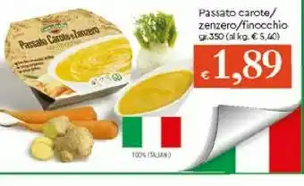 Galassia Passato Carote offerta