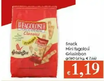 Galassia Grissin bon Mini Fagolosi Gusto Classico 160 G(ml) offerta
