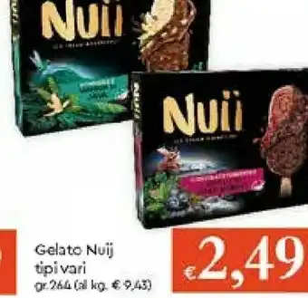 Galassia Nuii Gelato Vari Tipi offerta