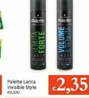 Palette Lacca Invisible Style