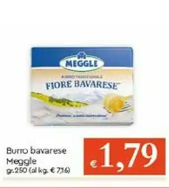 Galassia Meggle Burro Fiore Bavarese 250 G(ml) offerta