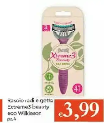 Galassia Wilkinson sword Rasoio Radi E Etta Extreme3 Beauty Eco offerta
