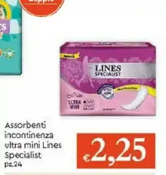 Galassia Lines Specialist Assorbenti Incontinenza Ultra Mini offerta