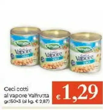 Galassia Valfrutta Ceci Cotti A Vapore 450 G(ml) offerta