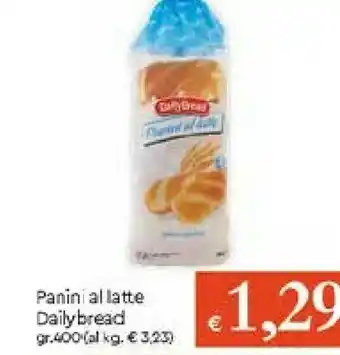 Galassia Daily Bread Panini Al Latte offerta