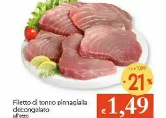 Galassia Filetto Di Tonno Pinnagialla offerta