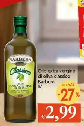 Galassia Barbera - Olio Extra Vergine Di Oliva 1000 G(ml) offerta