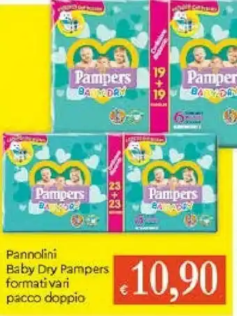 Galassia Pampers Baby Dry Pannolini Formati Vari offerta