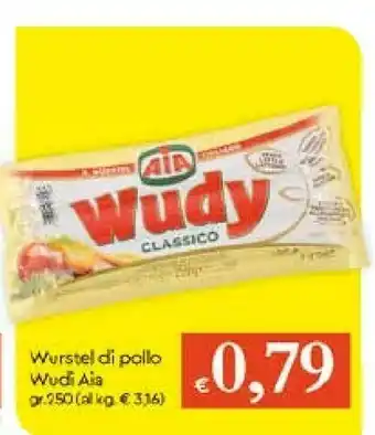 Galassia Aia Wurstel Di Pollo Wudy offerta