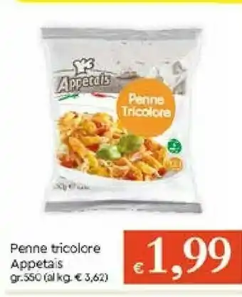 Galassia Appetais Penne Tricolore offerta