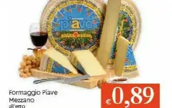 Galassia Mezzano Formaggio Piave offerta