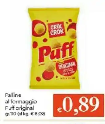 Crik crok Palline Al Formaggio