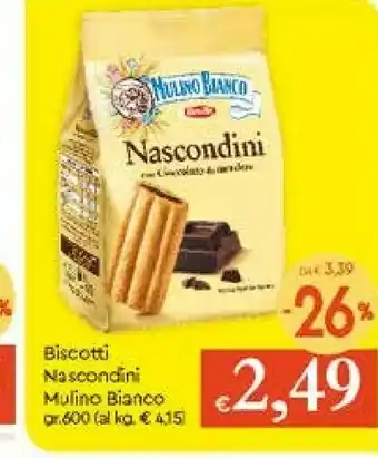 Galassia Mulino Bianco Nascondini 600 G(ml) offerta