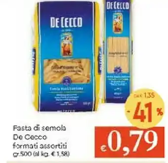 De Cecco Penne Rigate 500 G(ml)